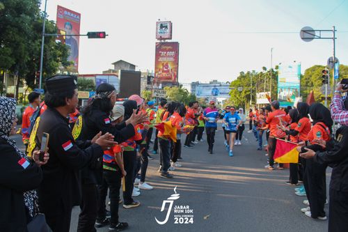 Race photo from Jabar Run 10K 2024