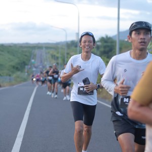 Race photo from KEDIRI HALF MARATHON 2026