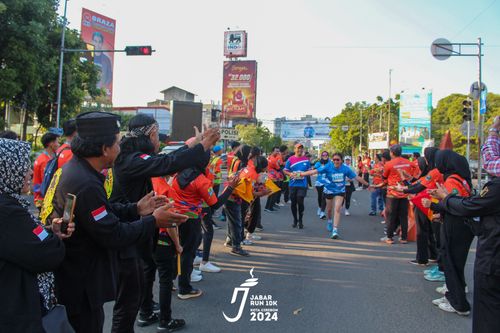 Race photo from Jabar Run 10K 2024