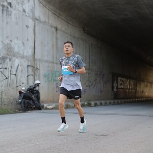 Race photo from KEDIRI HALF MARATHON 2026