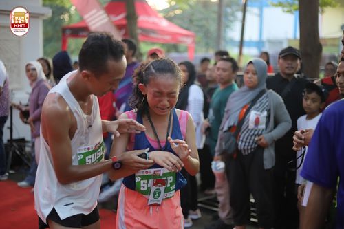 Race photo from Kediri Half Marathon 2024