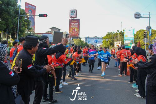 Race photo from Jabar Run 10K 2024