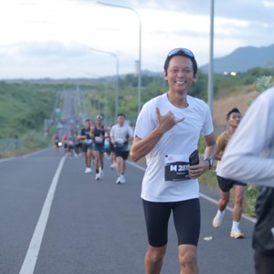Race photo from KEDIRI HALF MARATHON 2026