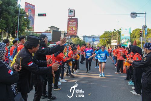 Race photo from Jabar Run 10K 2024