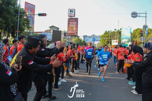 Race photo from Jabar Run 10K 2024