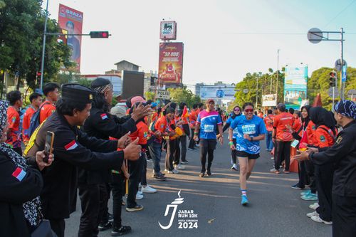 Race photo from Jabar Run 10K 2024