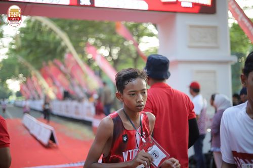 Race photo from Kediri Half Marathon 2024