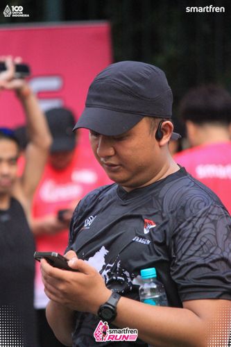 Race photo from Smartfren Run 2025 Vibes