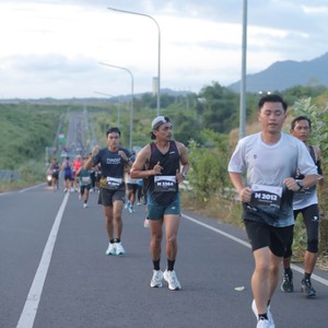 Race photo from KEDIRI HALF MARATHON 2026