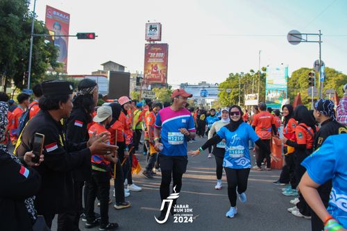 Race photo from Jabar Run 10K 2024