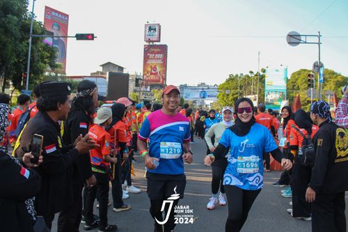 Race photo from Jabar Run 10K 2024