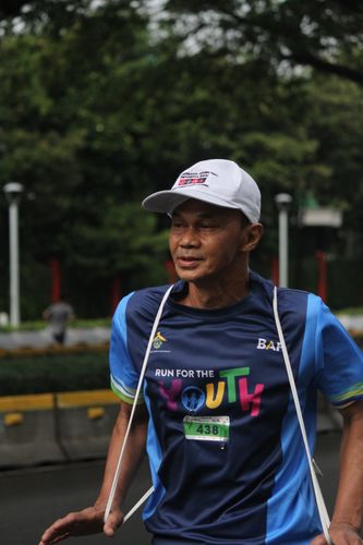 Race photo from Road to BAF Lions Run 2024