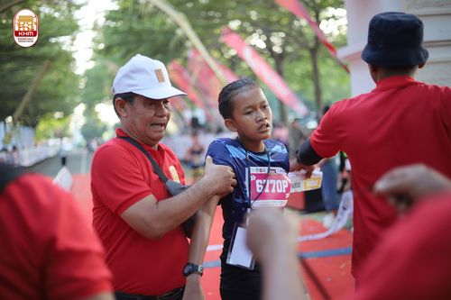 Race photo from Kediri Half Marathon 2024