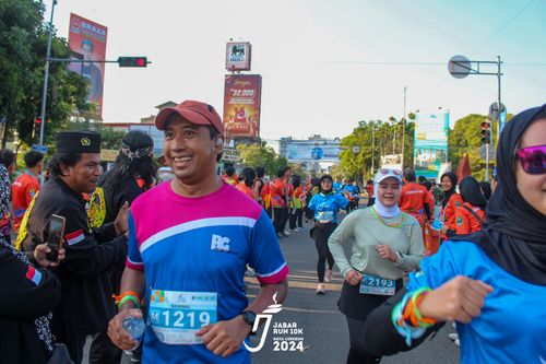 Race photo from Jabar Run 10K 2024