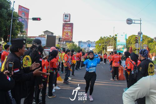 Race photo from Jabar Run 10K 2024