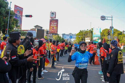 Race photo from Jabar Run 10K 2024