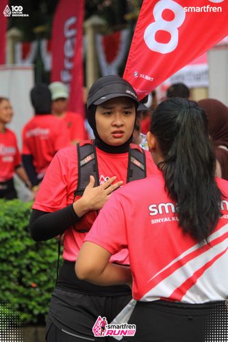 Race photo from Smartfren Run 2025 Vibes