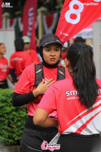 Race photo from Smartfren Run 2025 Vibes