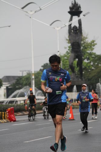 Race photo from Road to BAF Lions Run 2024