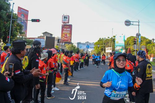 Race photo from Jabar Run 10K 2024