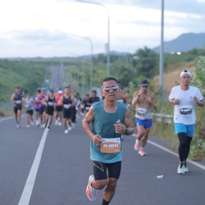 Race photo from KEDIRI HALF MARATHON 2026