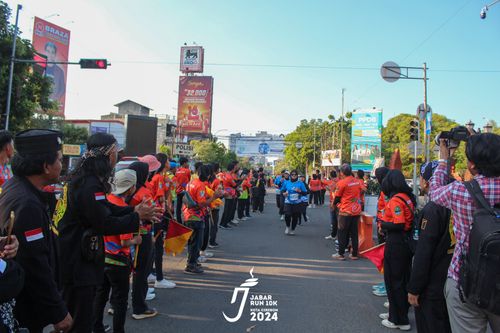 Race photo from Jabar Run 10K 2024