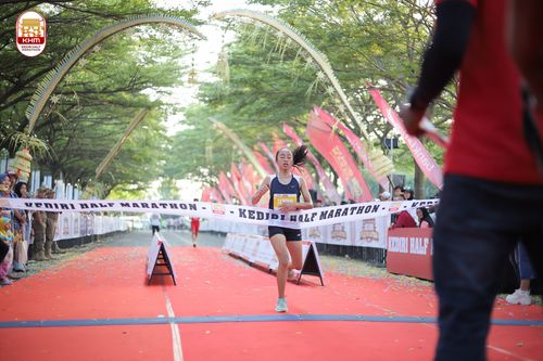 Race photo from Kediri Half Marathon 2024