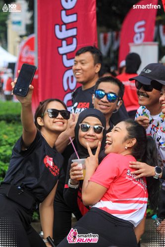 Race photo from Smartfren Run 2025 Vibes