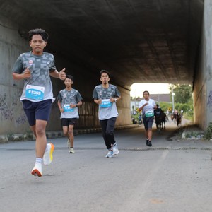 Race photo from KEDIRI HALF MARATHON 2026