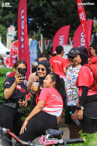 Race photo from Smartfren Run 2025 Vibes