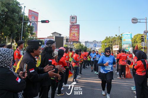 Race photo from Jabar Run 10K 2024