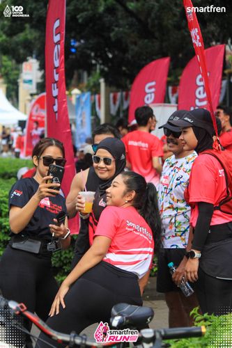 Race photo from Smartfren Run 2025 Vibes