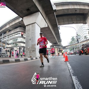 Race photo from SMARTFREN RUN 2026