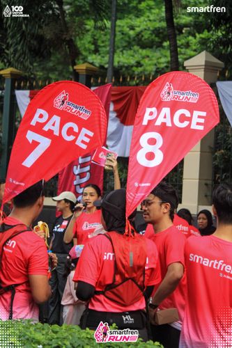 Race photo from Smartfren Run 2025 Vibes