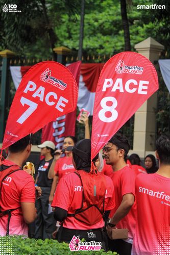 Race photo from Smartfren Run 2025 Vibes