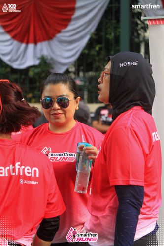 Race photo from Smartfren Run 2025 Vibes