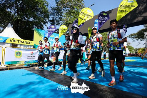 Race photo from Taman Budaya x BOGORUN 2025