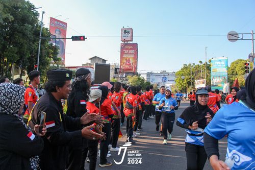 Race photo from Jabar Run 10K 2024