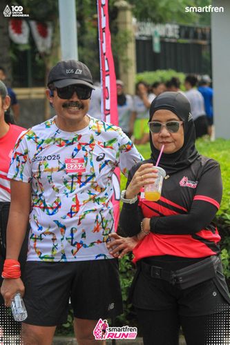 Race photo from Smartfren Run 2025 Vibes