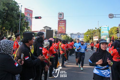 Race photo from Jabar Run 10K 2024