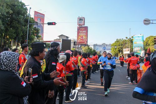 Race photo from Jabar Run 10K 2024