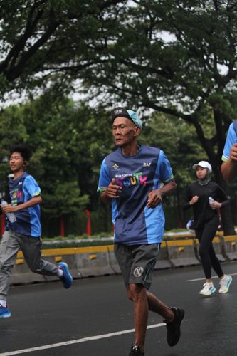 Race photo from Road to BAF Lions Run 2024