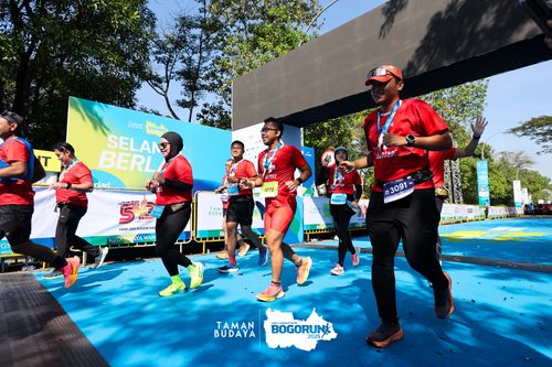 Race photo from Taman Budaya x BOGORUN 2025