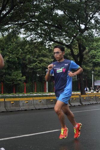 Race photo from Road to BAF Lions Run 2024
