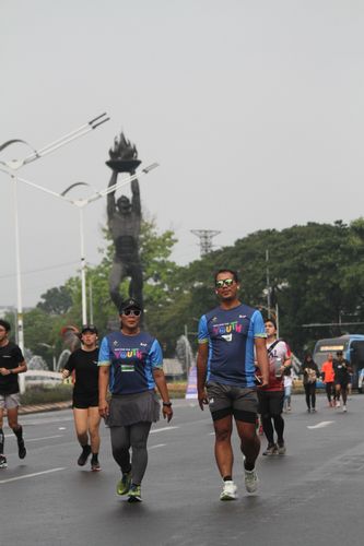 Race photo from Road to BAF Lions Run 2024