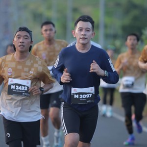 Race photo from KEDIRI HALF MARATHON 2026