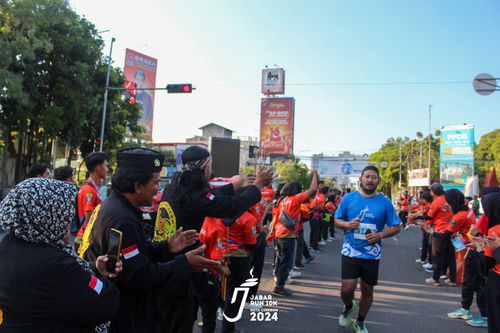 Race photo from Jabar Run 10K 2024