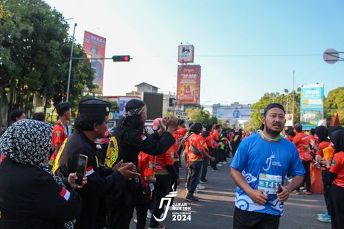 Race photo from Jabar Run 10K 2024