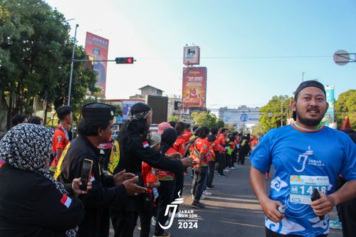 Race photo from Jabar Run 10K 2024