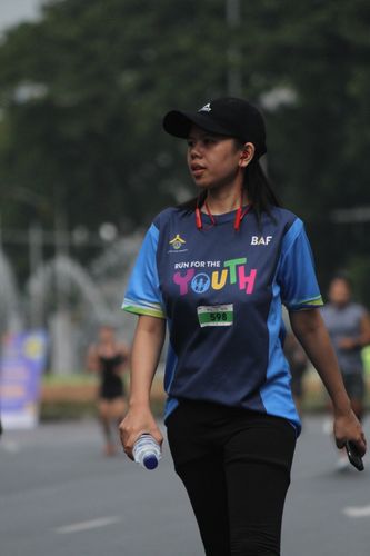 Race photo from Road to BAF Lions Run 2024